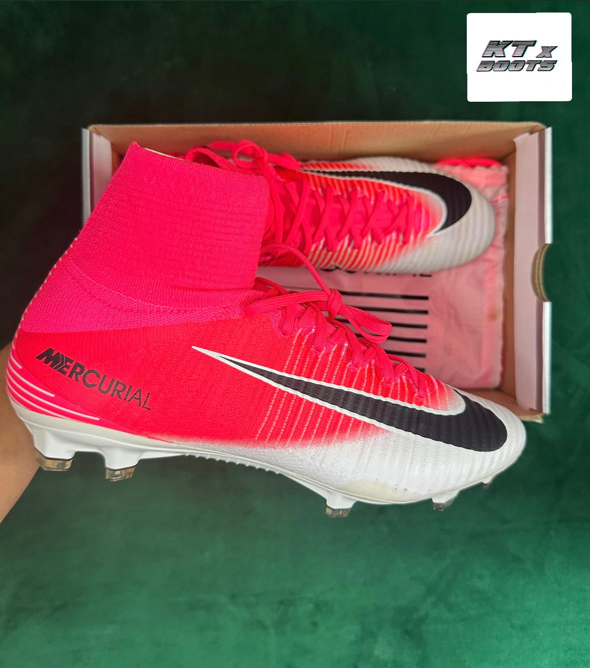 Nike Mercurial Superfly V (5) FG Racer Pink